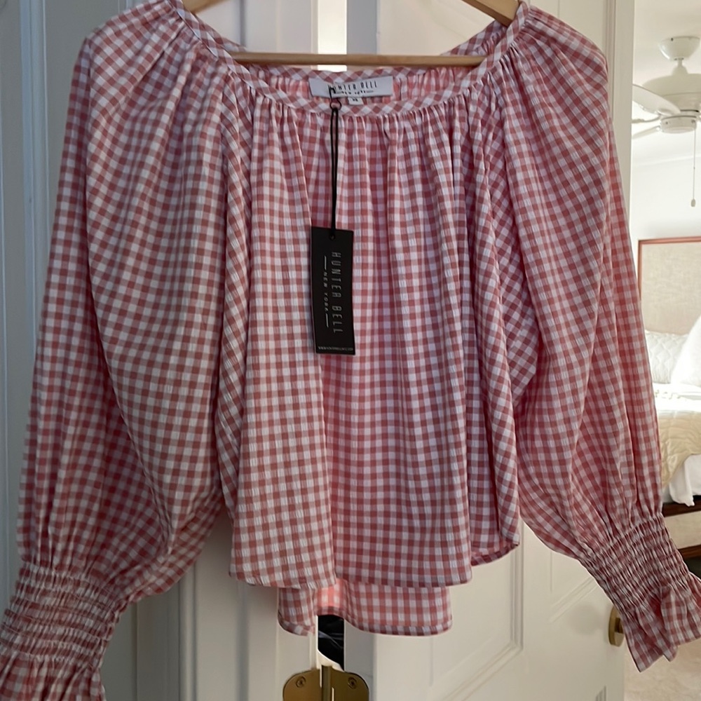 Gorgeous HUNTER BELL Lucia blouse
